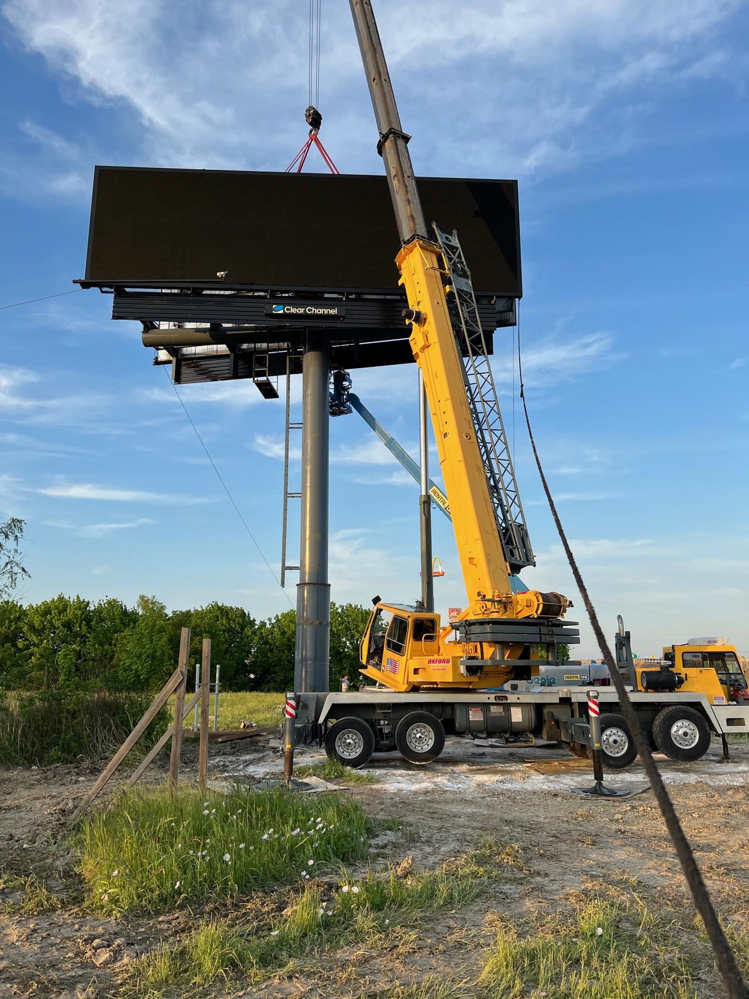 Digital LED billboard conversion
